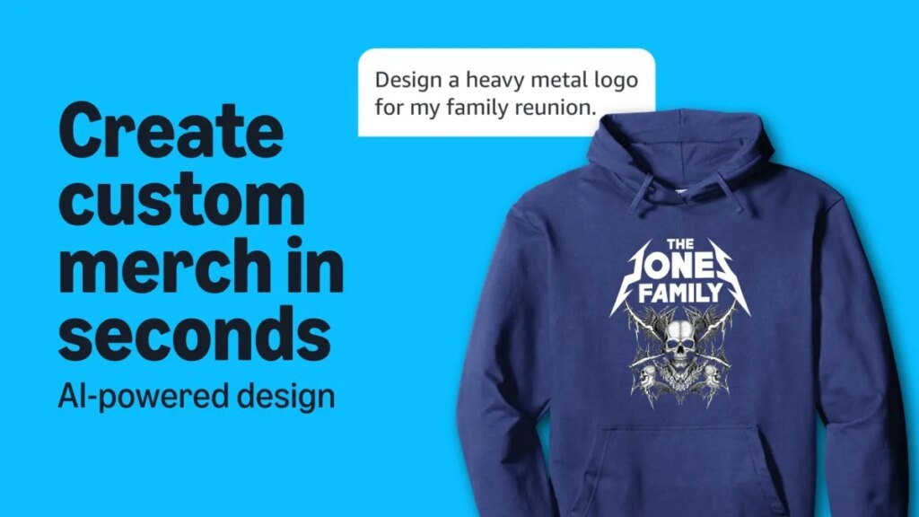 Amazon now lets you design custom merch using AI Amazon now lets you design custom merch using AI