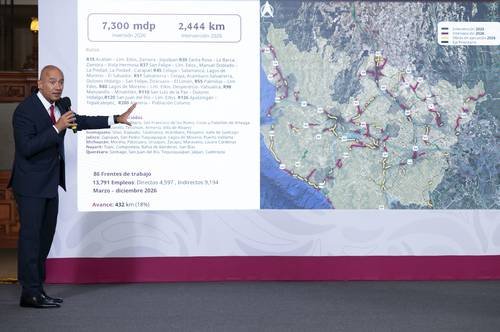 Anuncian inversión de $70 mil millones este año para carreteras del país Anuncian inversión de $70 mil millones este año para carreteras del país