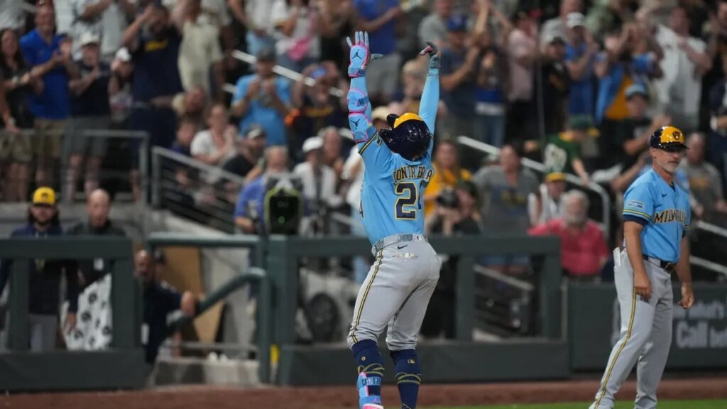 A's, Brewers meet again in Las Vegas after show-stopping opener