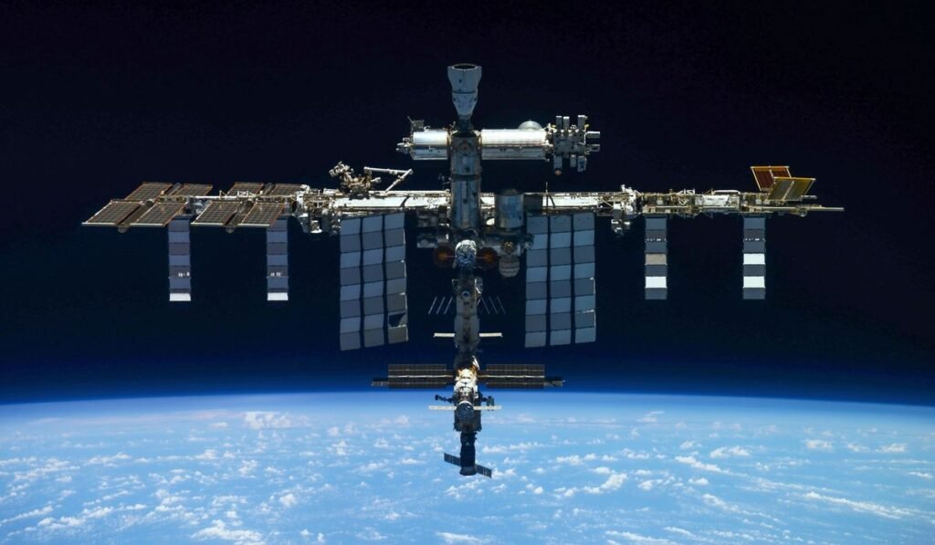Astronauts briefly take shelter during repair to fix leak on the International Space Station Astronauts briefly take shelter during repair to fix leak on the International Space Station