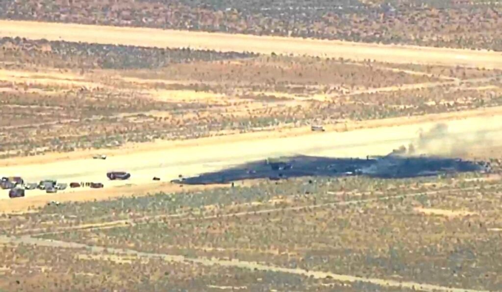 B-52 bomber crash kills 8 at Edwards Air Force base in California, military officials confirm
