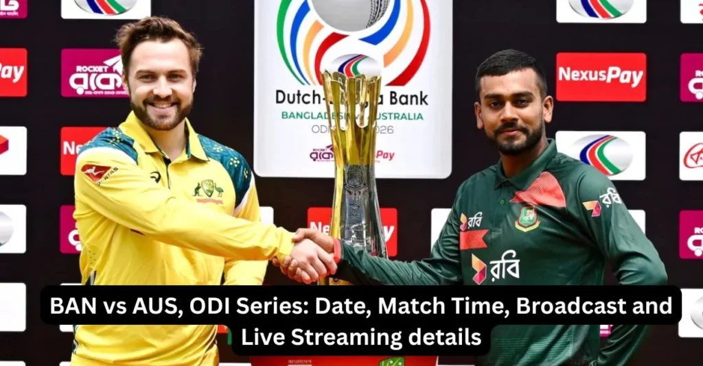 BAN vs AUS, ODI Series: Broadcast and Live Streaming details – When & Where to watch in India, Bangladesh, US, UK & other countries BAN vs AUS, ODI Series: Broadcast and Live Streaming details – When & Where to watch in India, Bangladesh, US, UK & other countries