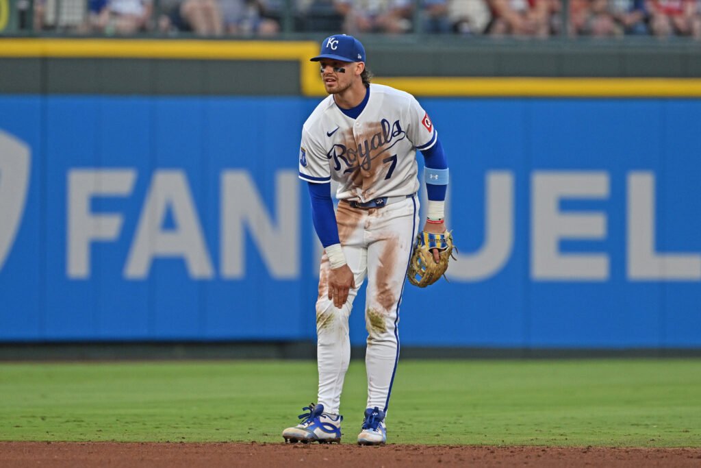 Bobby Witt Jr. Out Of Lineup With MCL Sprain Bobby Witt Jr. Out Of Lineup With MCL Sprain