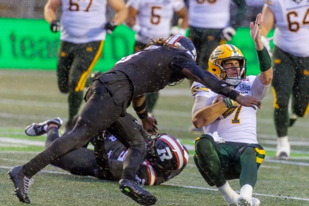 CFL fines three defenders for high QB hits