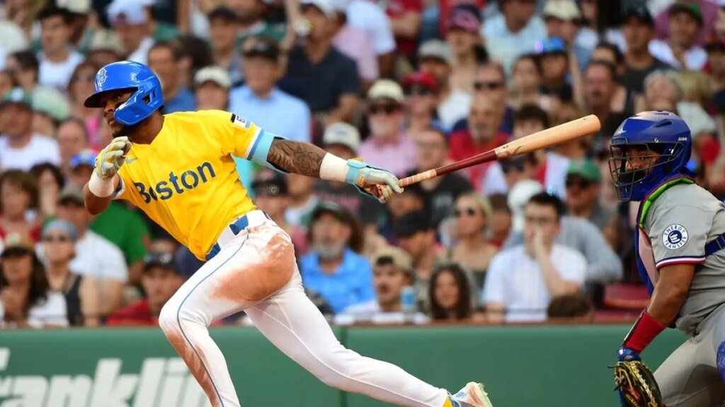 Clutch hit from Red Sox’s Ceddanne Rafaela downs Rangers Clutch hit from Red Sox's Ceddanne Rafaela downs Rangers