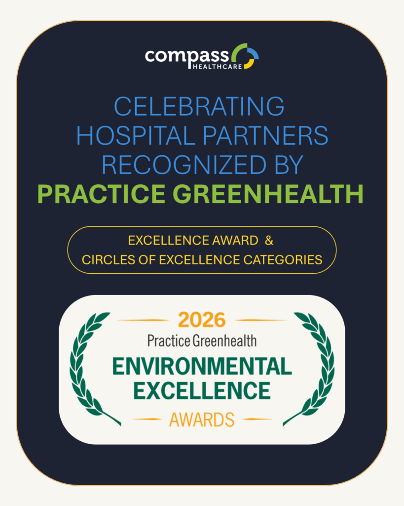 Compass Healthcare Celebrates Hospital Partners Recognized in 2026 Practice Greenhealth Environmental Excellence Awards 