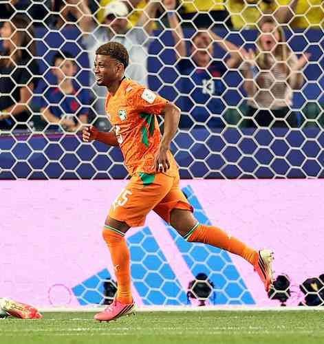 Con ímpetu juvenil, Costa de Marfil derrota por la mínima a Ecuador Con ímpetu juvenil, Costa de Marfil derrota por la mínima a Ecuador
