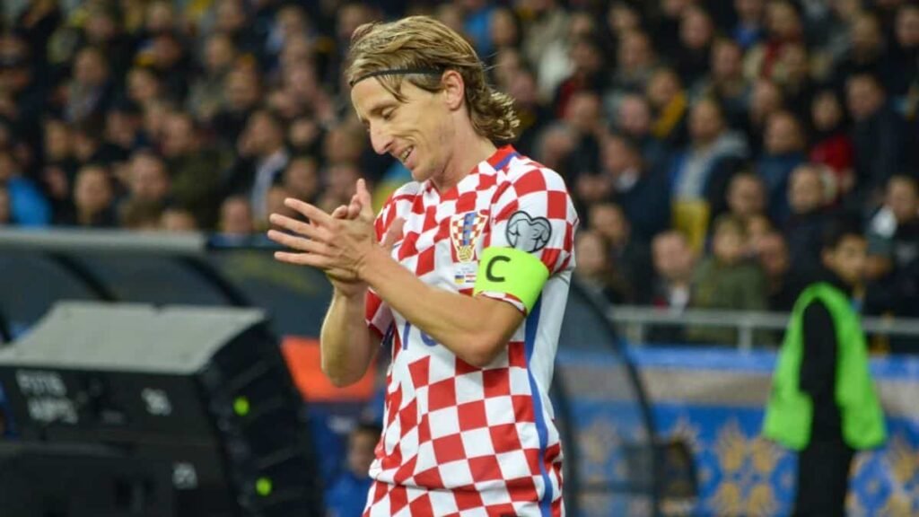 Confirmed line-ups as Luka Modric makes 200th international appearance
