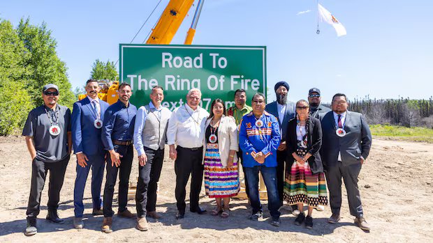 Construction set to start on first road to Ontario’s Ring of Fire mineral deposit Construction set to start on first road to Ontario's Ring of Fire mineral deposit