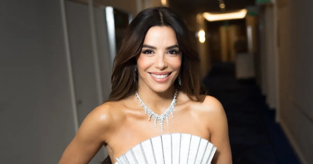 Copy Eva Longoria’s Slimming White Dress for $29 at Amazon