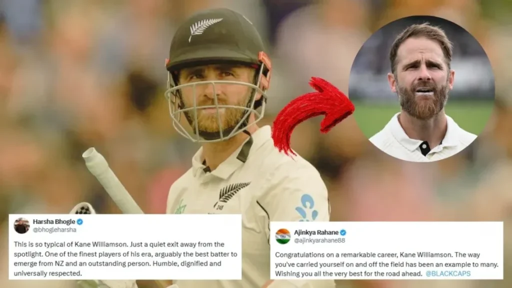 Cricket fraternity pour in tributes after Kane Williamson calls time on his international career Cricket fraternity pour in tributes after Kane Williamson calls time on his international career
