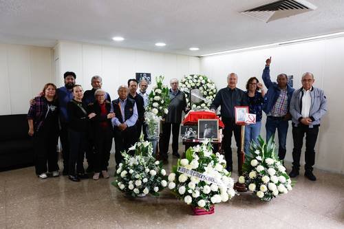 Dan el último adiós a Antonio Gershenson Dan el último adiós a Antonio Gershenson