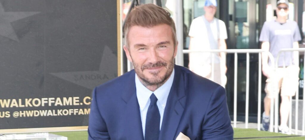 David Beckham Gets Hollywood Star Without Son Brooklyn David Beckham Gets Hollywood Star Without Son Brooklyn