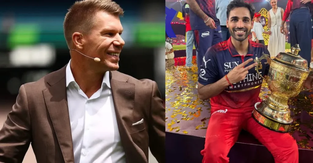 David Warner shares his heartfelt appreciation for Bhuvneshwar Kumar after RCB’s back-to-back title success in IPL David Warner shares his heartfelt appreciation for Bhuvneshwar Kumar after RCB’s back-to-back title success in IPL