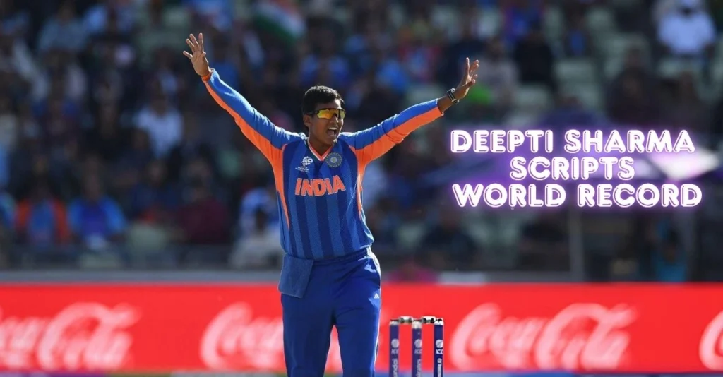 Deepti Sharma breaks world record with historic spell in IND vs PAK Women’s T20 World Cup 2026 match Deepti Sharma breaks world record with historic spell in IND vs PAK Women’s T20 World Cup 2026 match