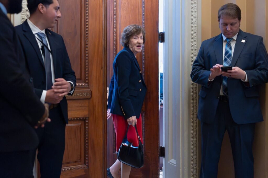 Defying Trump ended some Republicans’ careers. It could help Susan Collins win reelection in Maine Defying Trump ended some Republicans' careers. It could help Susan Collins win reelection in Maine