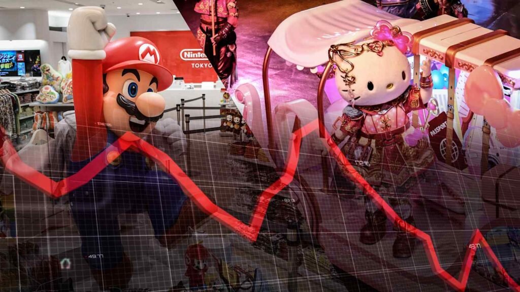 Desde Nintendo hasta Sanrio, las acciones de entretenimiento japonesas enfrentan vientos en contra de la IA – Celebrity Land