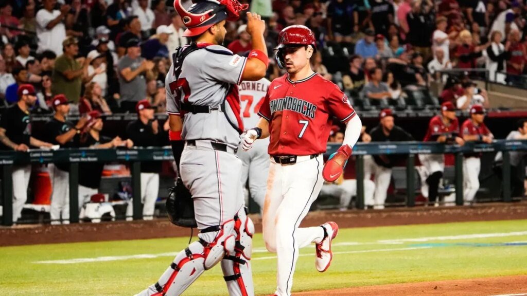 Diamondbacks’ bats awaken in time to avoid sweep vs. Nationals Diamondbacks' bats awaken in time to avoid sweep vs. Nationals