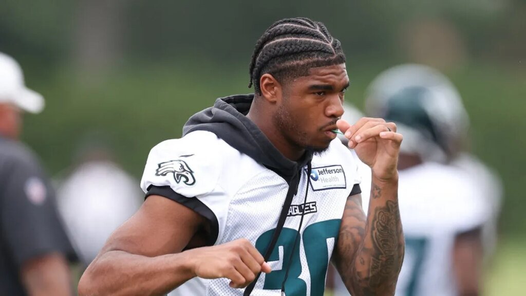 Eagles LB Jihaad Campbell takes No. 11 with A.J. Brown gone