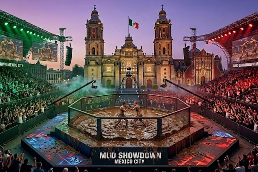 El Jalapeño: Sheinbaum birthday plans include mud wrestling tournament, demolition of National Palace wing El Jalapeño: Sheinbaum birthday plans include mud wrestling tournament, demolition of National Palace wing