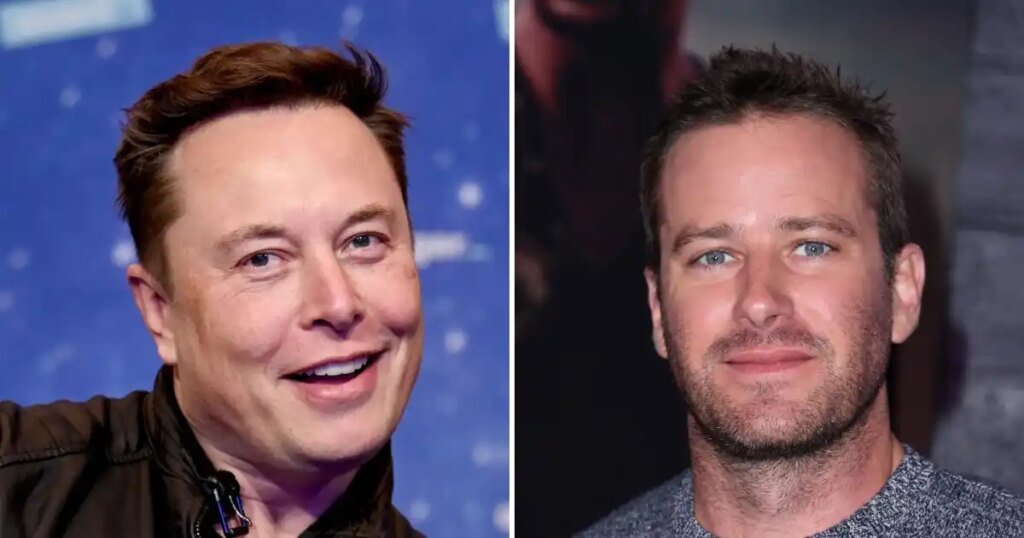 Elon Musk Shares Link to Watch Armie Hammer's Comeback Movie