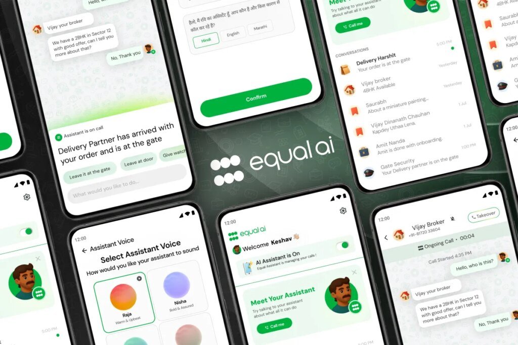 Equal AI raises $30M to screen calls so Indians don’t have to Equal AI raises $30M to screen calls so Indians don't have to