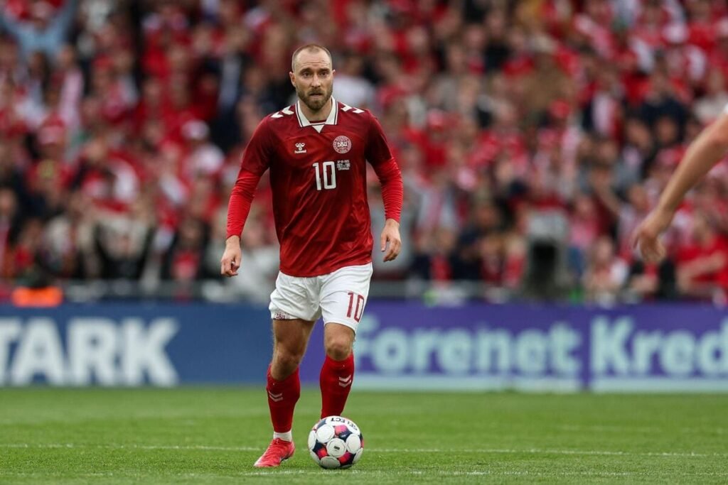 Eriksen collapses again during Denmark friendly with Ukraine
