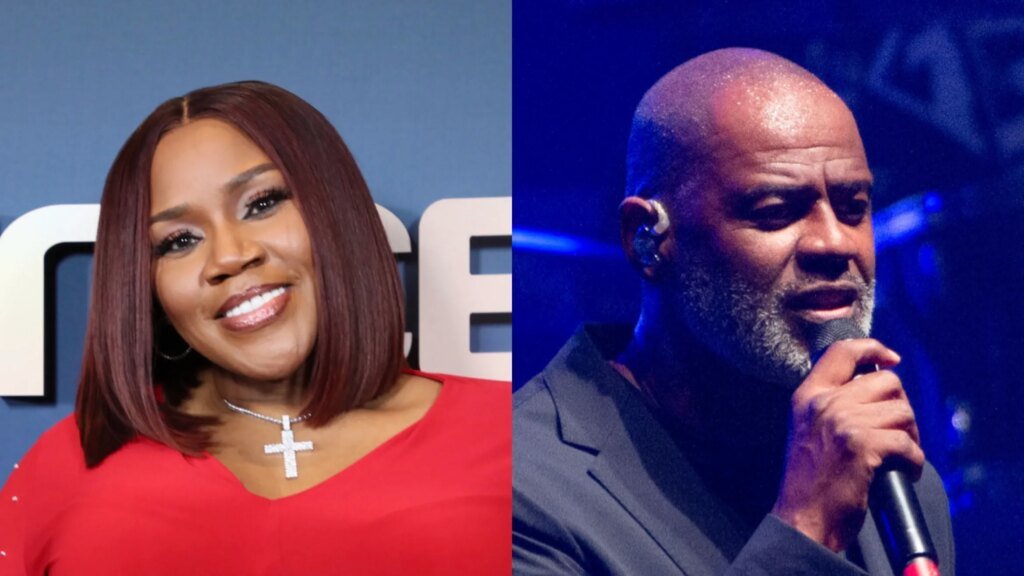 Fans Drag Her Watching Brian McKnight