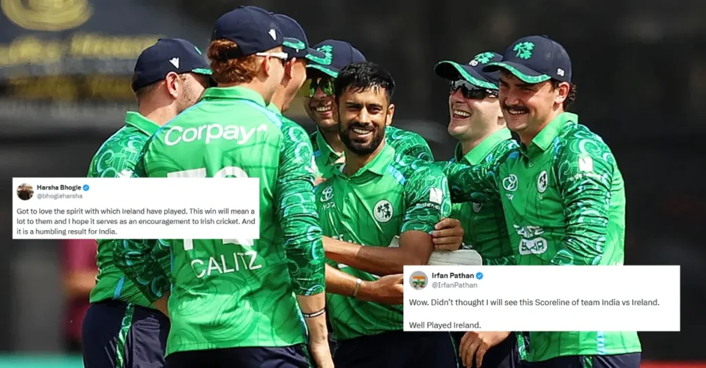 Fans react as Ireland stun India to register historic maiden T20I win over the world champions