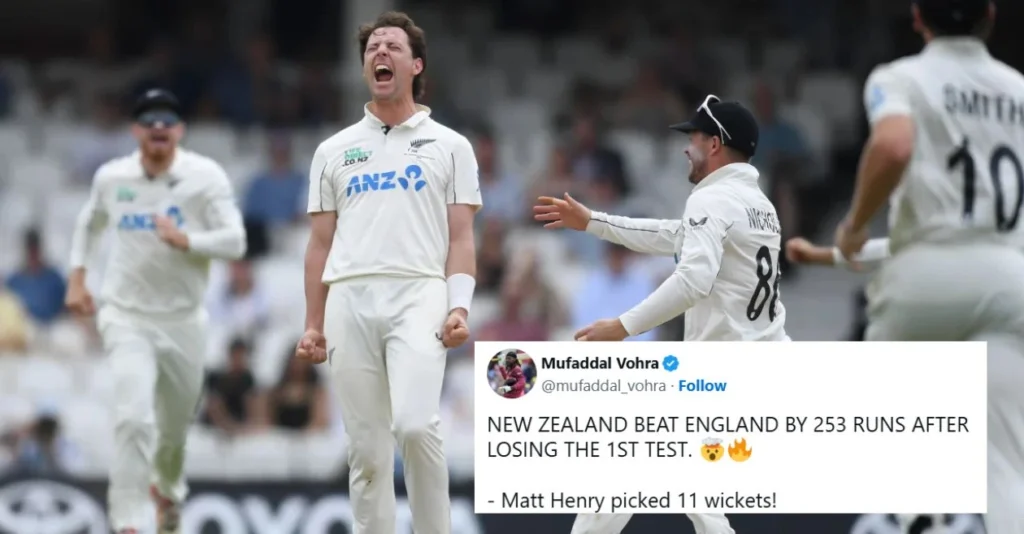 Fans react as Matt Henry sizzles in New Zealand’s commanding win over England in the 2nd Test Fans react as Matt Henry sizzles in New Zealand’s commanding win over England in the 2nd Test