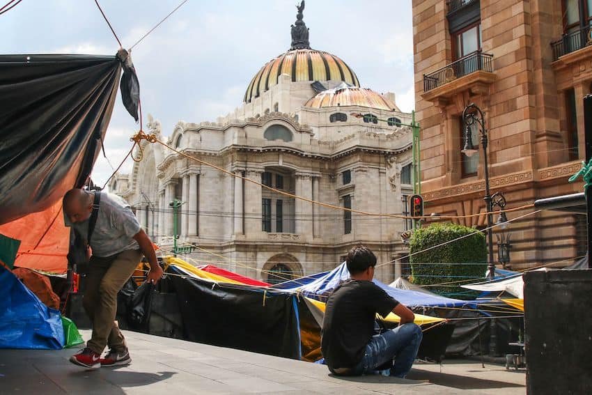 Federal police prepare for more CNTE demonstrations this week Federal police prepare for more CNTE demonstrations this week