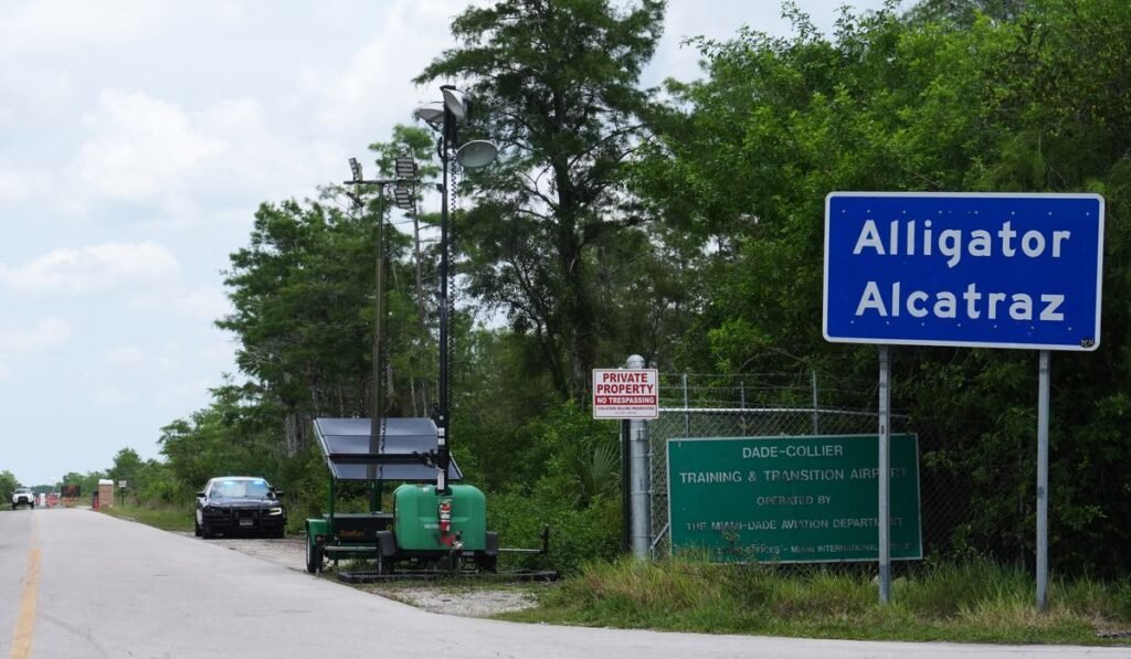 Florida’s ‘Alligator Alcatraz’ immigration facility is shutting down
