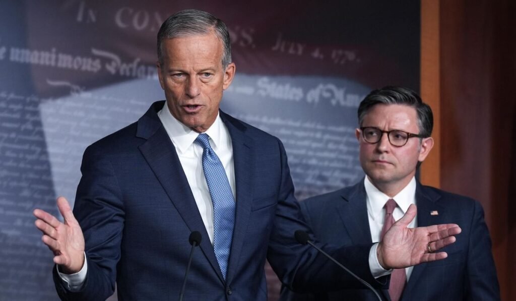 GOP leaders nix Trump plan to pair SAVE America Act with spy law extension