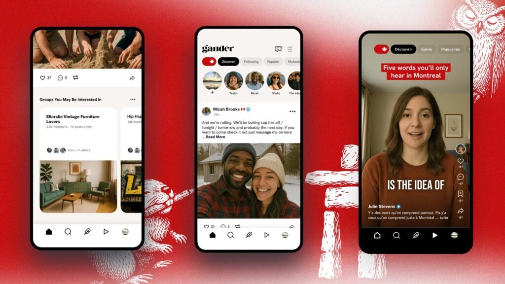 Gander launches Canadian social media network nationwide