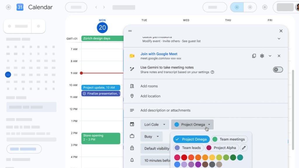 Google Calendar Lets You Use Any Color You Want For Your Events Google Calendar Lets You Use Any Color You Want For Your Events