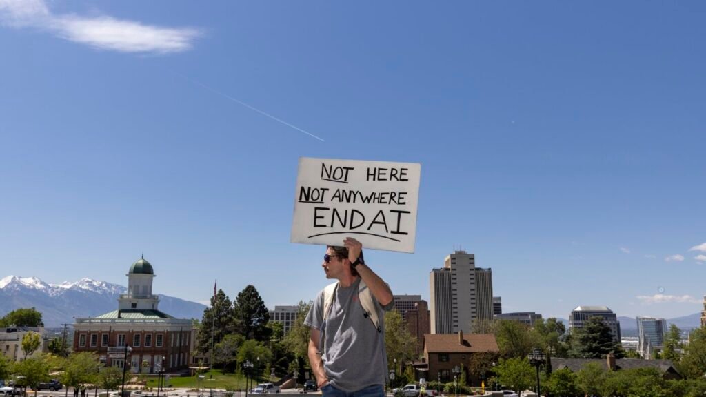 Groups tied to OpenAI and Anthropic are spending big on the midterms : NPR Groups tied to OpenAI and Anthropic are spending big on the midterms : NPR