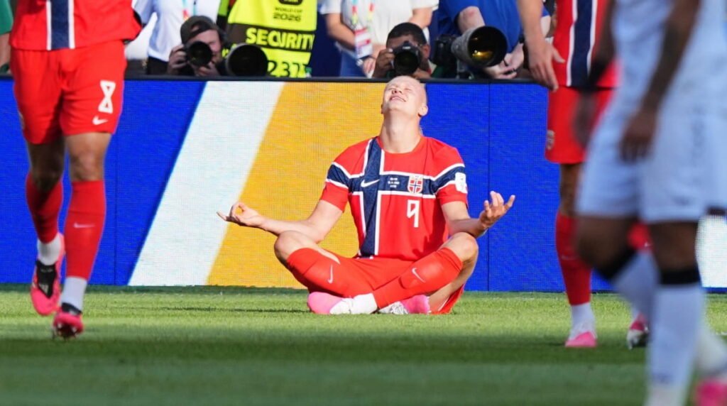 Haaland bags first World Cup goal before Iraq hit back against Norway