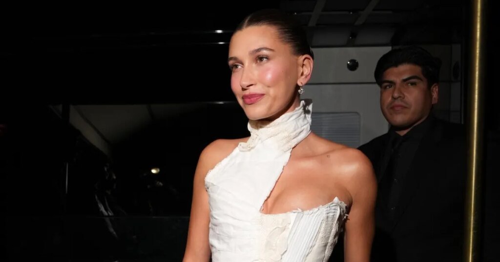 Hailey Bieber Shows Off Figure in Cheeky Bikini Photo Hailey Bieber Shows Off Figure in Cheeky Bikini Photo
