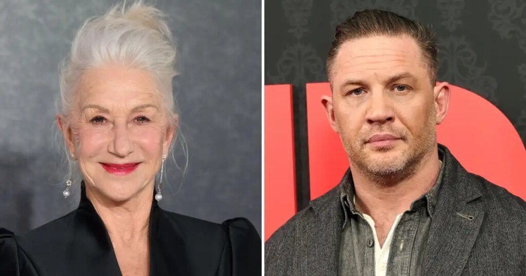 Helen Mirren Supports Tom Hardy Amid ‘MobLand’ Drama