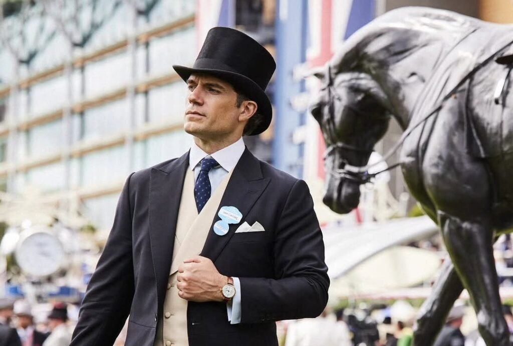 Henry Cavill Wears a 100-Year-Old Longines Watch to His First Royal Ascot