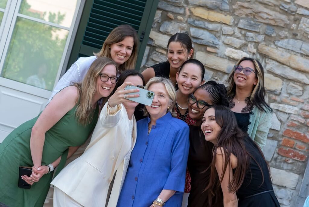 Hillary Clinton Joins Georgetown Summit to Address Technology’s Impact on Women’s Leadership