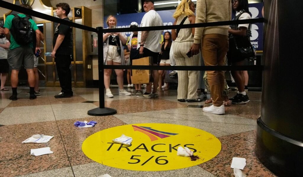 Homeless man arrested after six stabbed inside New York City’s Penn Station Homeless man arrested after six stabbed inside New York City’s Penn Station