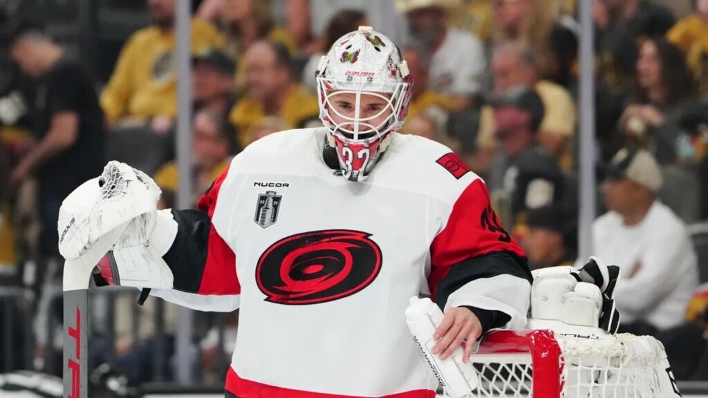 Hurricanes start rookie Brandon Bussi for Game 4 of Stanley Cup Final Hurricanes start rookie Brandon Bussi for Game 4 of Stanley Cup Final