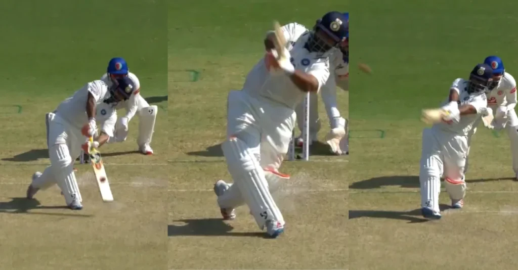 IND vs AFG [WATCH]: Rishabh Pant smashes three sixes in an over against Abdul Malik on Day 1 of Mullanpur Test