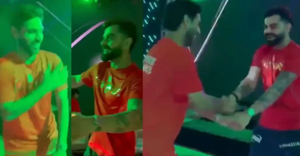 IPL 2026 [WATCH]: Virat Kohli and Bhuvneshwar Kumar steal the spotlight with hilarious dance moves at RCB’s title celebration