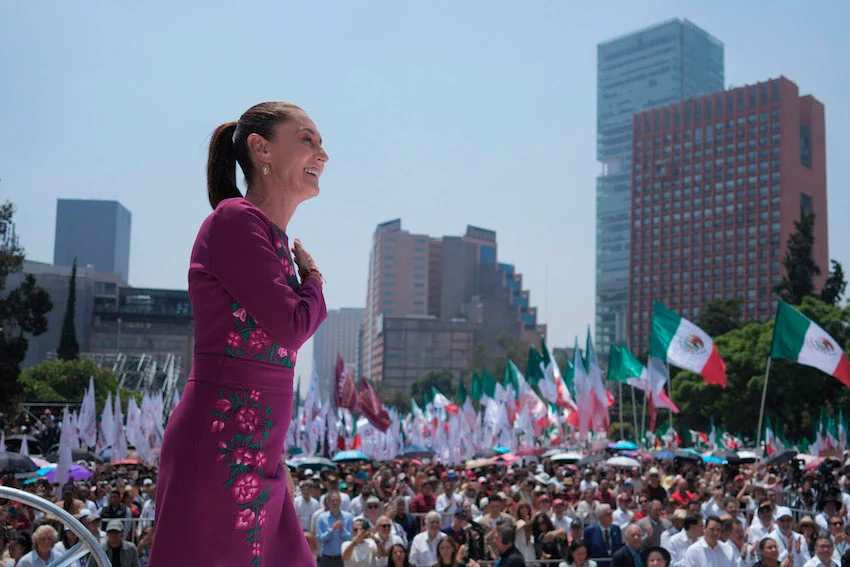 At Sunday rally, Sheinbaum denounces US interference in Mexican affairs In Sunday rally, Sheinbaum denounces US interference in Mexican affairs