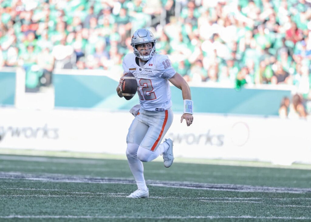 'It was a low hit': Nathan Rourke 'confused' by missed call on B.C. Lions' final drive in loss to Riders