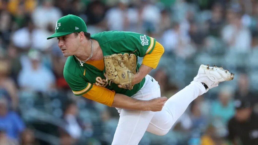 J.T. Ginn aims for different ending as A’s host Angels J.T. Ginn aims for different ending as A's host Angels