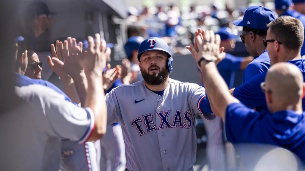 Jake Burger has big day as Rangers continue hot streak vs. Blue Jays Jake Burger has big day as Rangers continue hot streak vs. Blue Jays