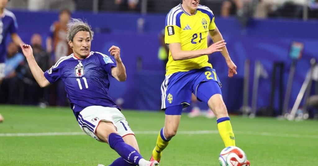 Japan 1-1 Sweden - Both sides through after tepid draw